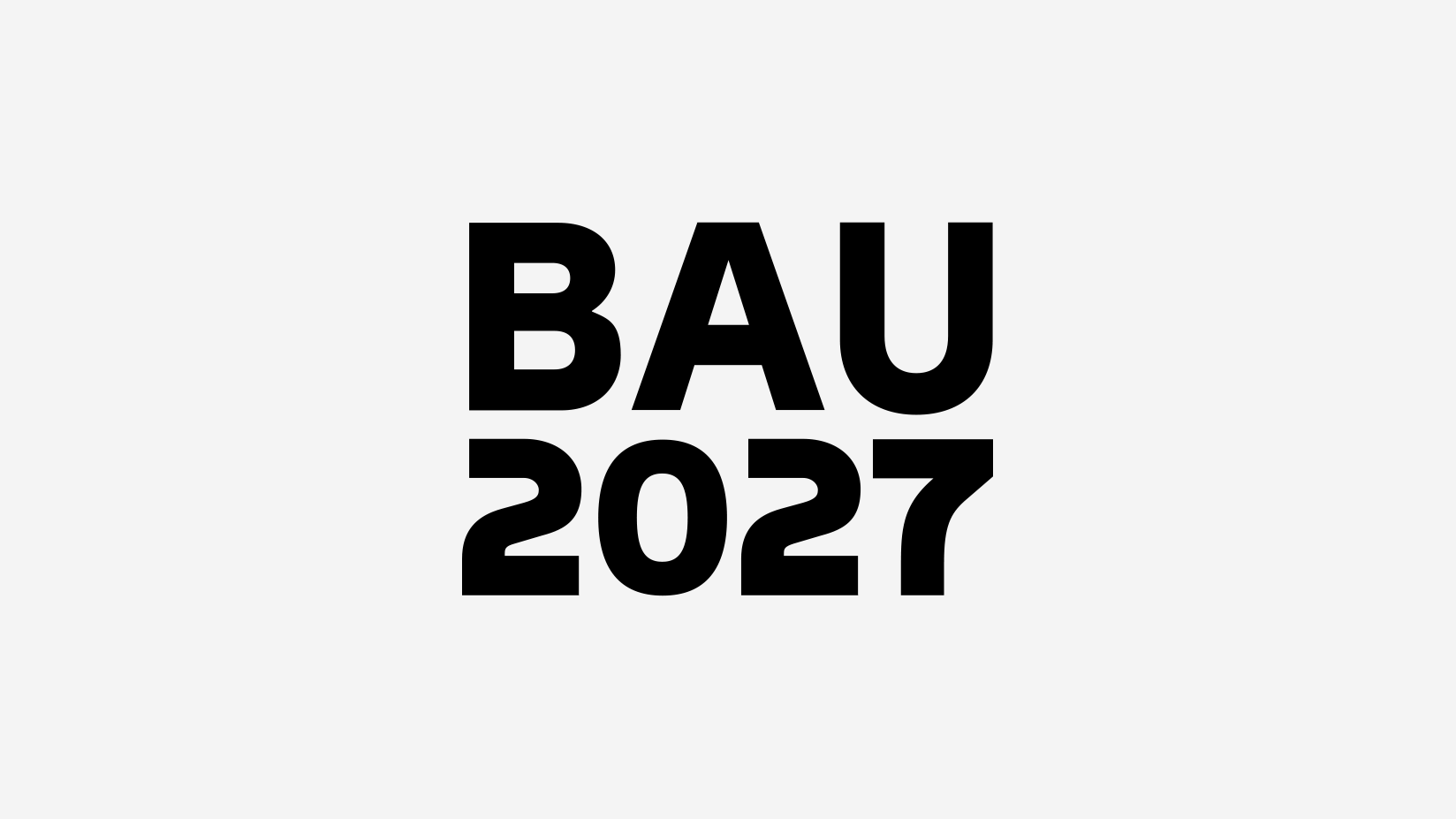 Logo BAU 2027